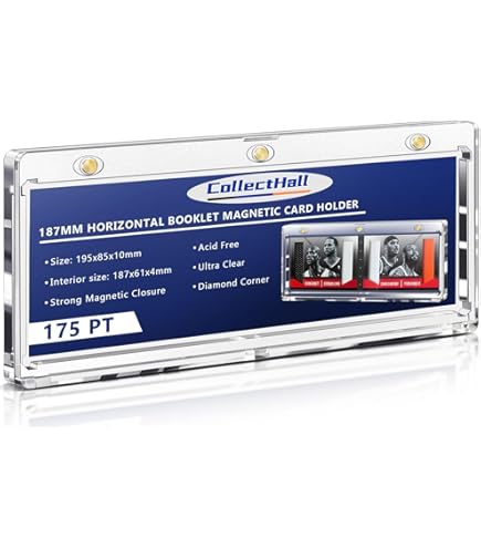 Amazon.com: Magnetic One Touch for Horizontal Double Booklet Cards